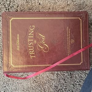 DONATING SOON Leather Devotional